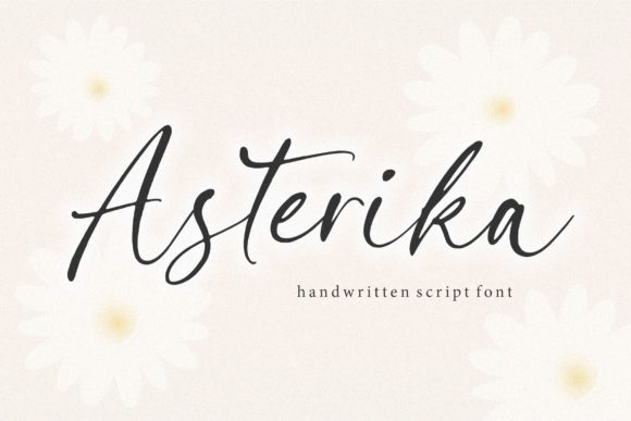 Asterika: A Handwritten Font That Feels Like Your Best Creative Instinct
