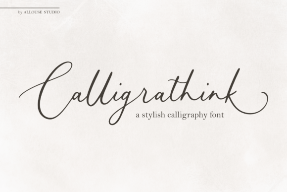Calligrathink: A Handwritten Font for Editorial Warmth