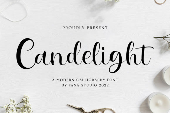 Candelight: A Stylish Script Font for Scroll-Stopping Brand Content