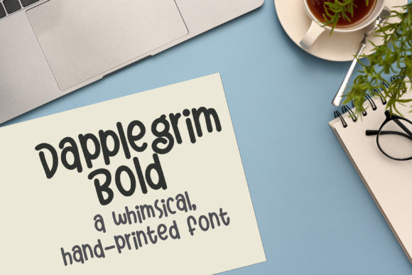 Dapplegrim: A Chic Handwritten Font That Actually Works in Branding