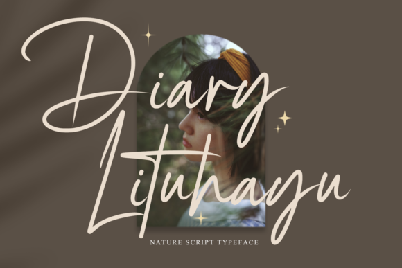 Diary Lituhayu: A Script Font for Modern Web Design
