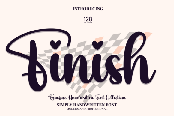 Finish Handwritten Font for Professional Brand Identity