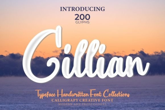 Gillian: A Handwritten Font That Feels Like a Thoughtful Pause