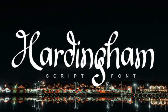 Hardingham: A Handwritten Font for Editorial Elegance