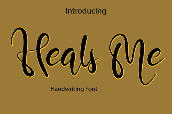 Heals Me: A Refined Script Font for Digital Branding