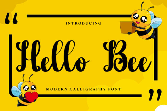 Hello Bee: A Handwritten Font That Makes Campaigns Feel Human