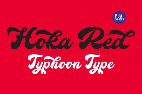 Hoka Red: A Thoughtful Script Font for Handwritten Brand Moments