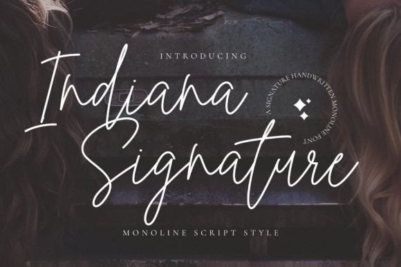 Indiana Signature: A Thoughtful Script Font for Editorial Calm