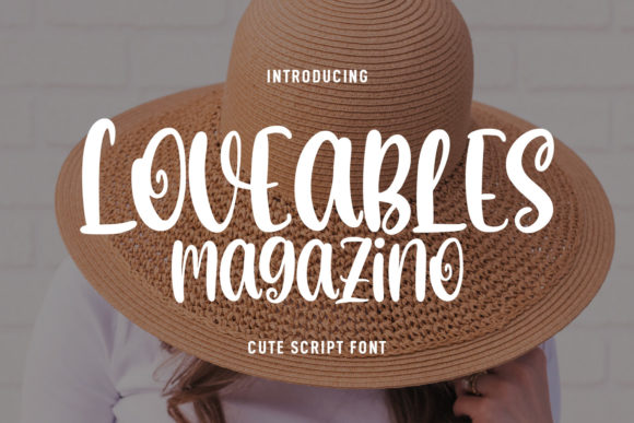 Loveables Magazino: A Script Font That Elevates Your Brand