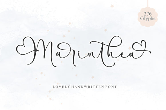 Marinthea: A Premium Script Font That Elevates Real Small Business Branding