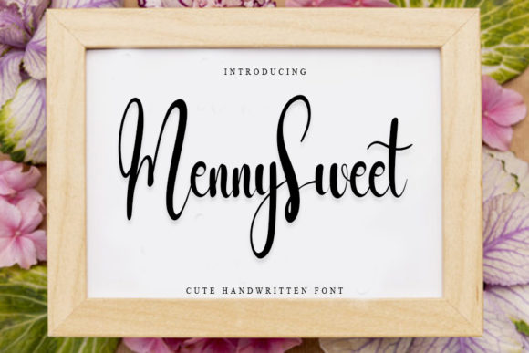 Menny Sweet: A Delicate Handwritten Font for Scroll-Stopping Brand Moments