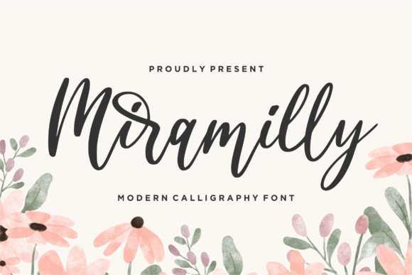 Miramilly: A Script Font That Elevates Digital Branding