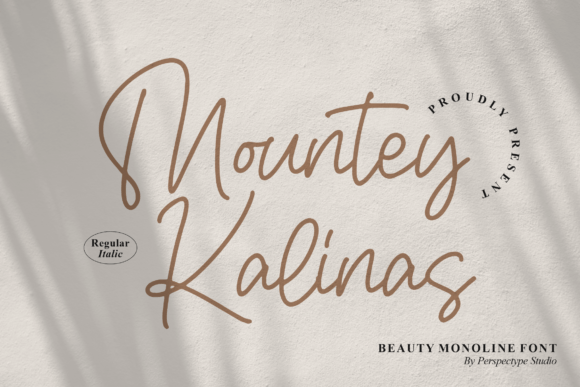 Mountey Kalinas: A Handwritten Font That Feels Like Home