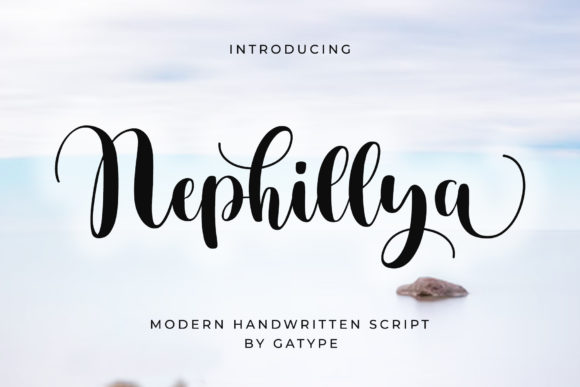 Nephillya: A Handwritten Font That Makes Your Campaigns Instantly Recognizable