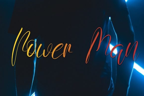 Power Man: An Elegant Script Font for Real Branding Work