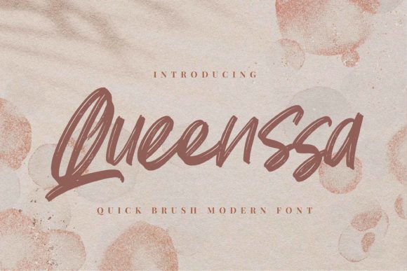 Queenssa: A Handwritten Font That Makes Your Brand Feel Inviting