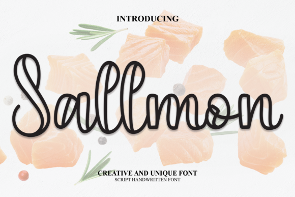 Sallmon: A Script Font That Adds Personality to Campaigns