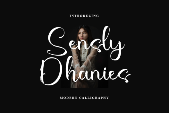 Sensly Dhanies: A Script Font for Creative Branding