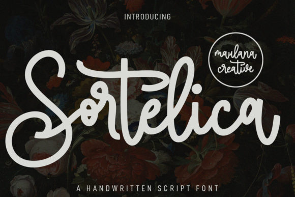 Sortelica: A Timeless Script Font for Editorial Design