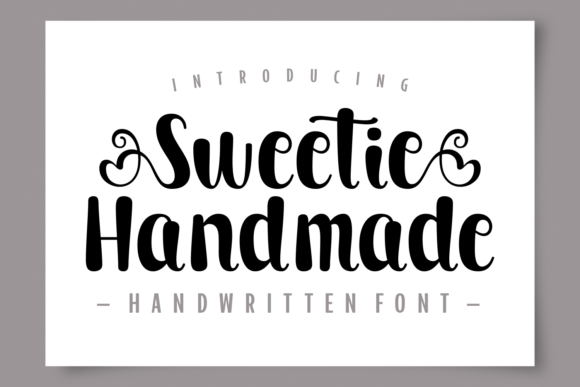 Sweetie Handmade: A Premium Script Font for Scroll-Stopping Brand Content